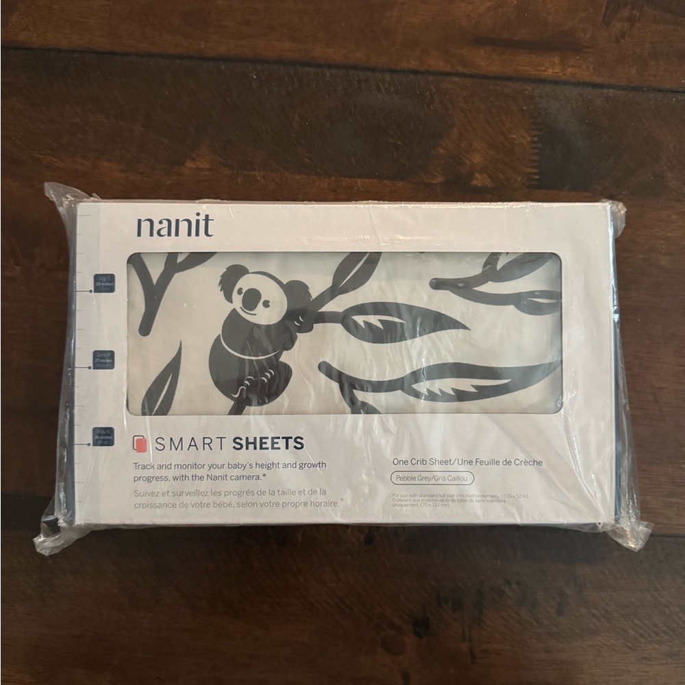 NWT Nanit Smart Sheets Crib Sheet